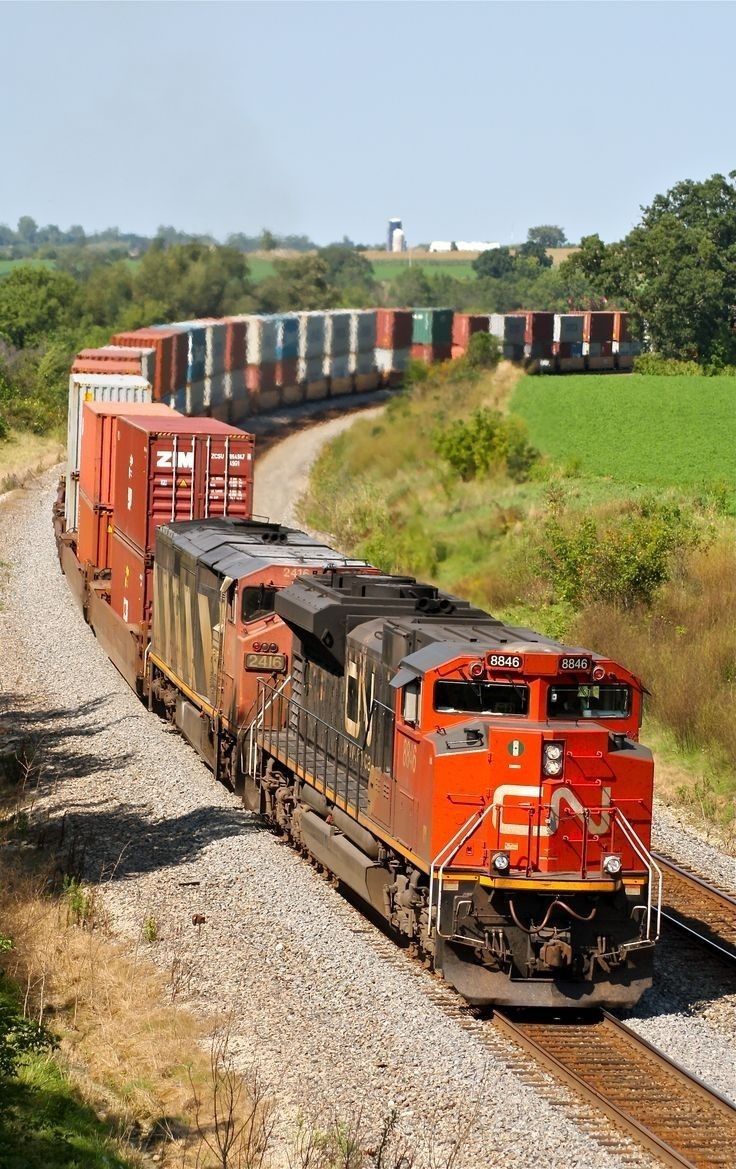 Rail Freight Delivery - Cargo Train